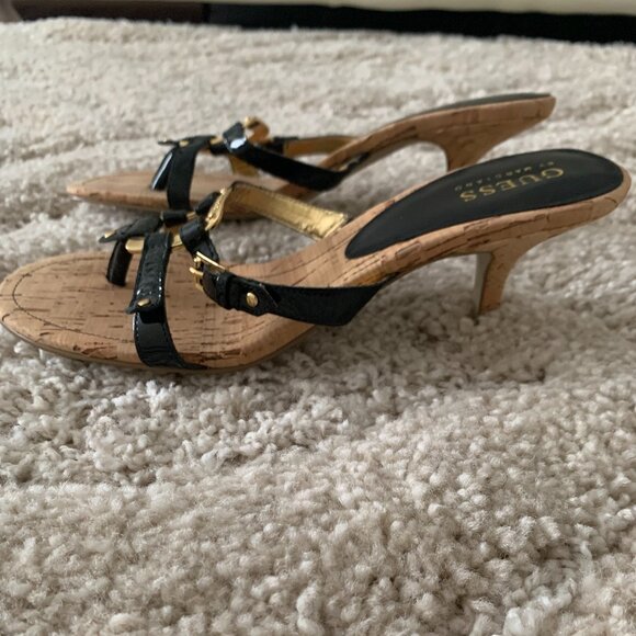 Guess Cork Sandals/Heels/Slides (New) - Picture 2 of 6